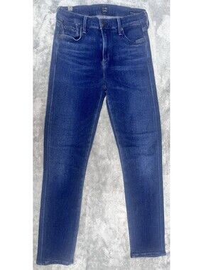 Citizens of Humanity Rocket Crop High Rise Skinny Jeans Womens 26 Blue Stretch